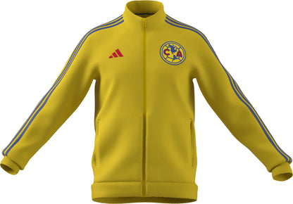 adidas Club America DNA Track Top Mens Soccer Jacket Yellow