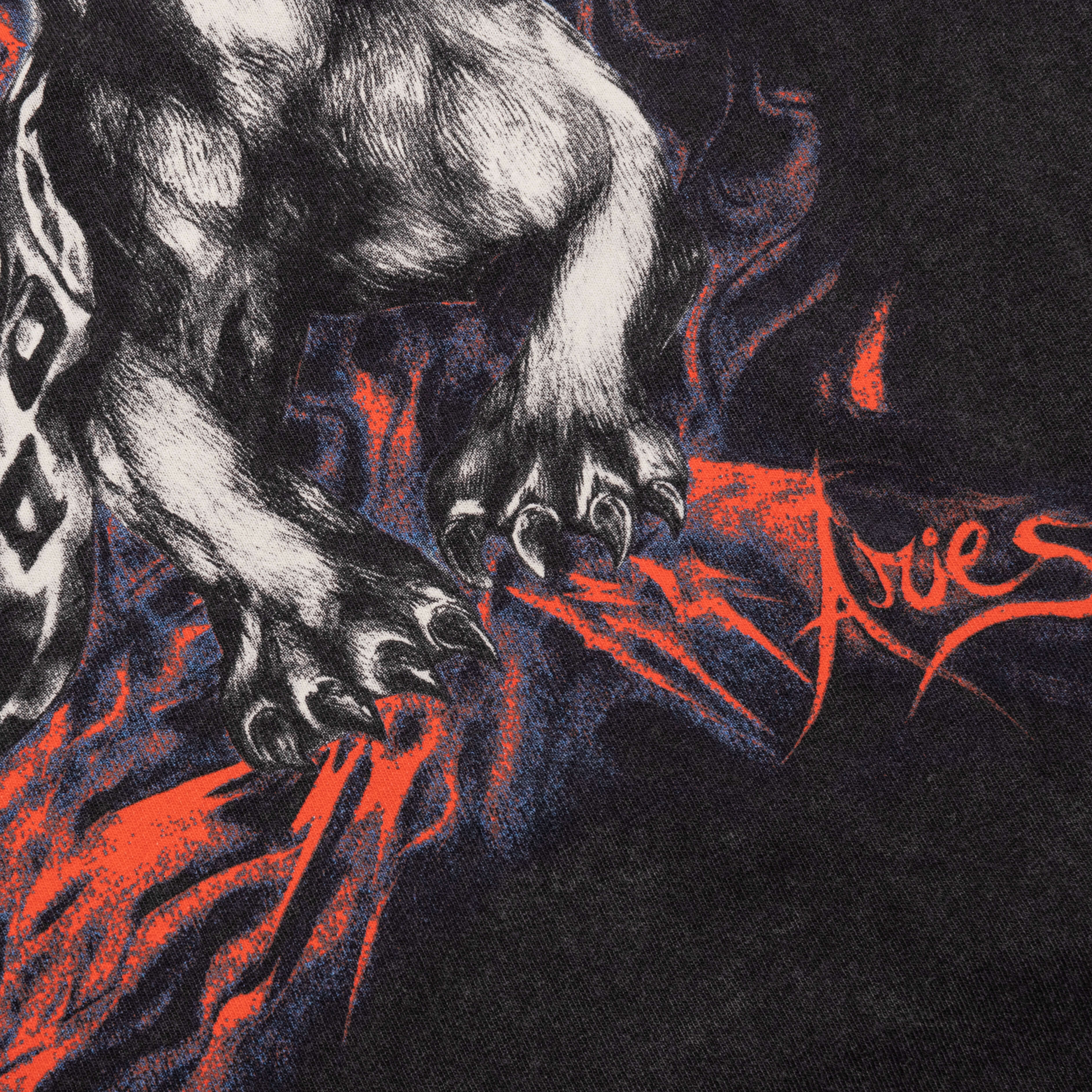 Puma x Aries Graphic Tee Black