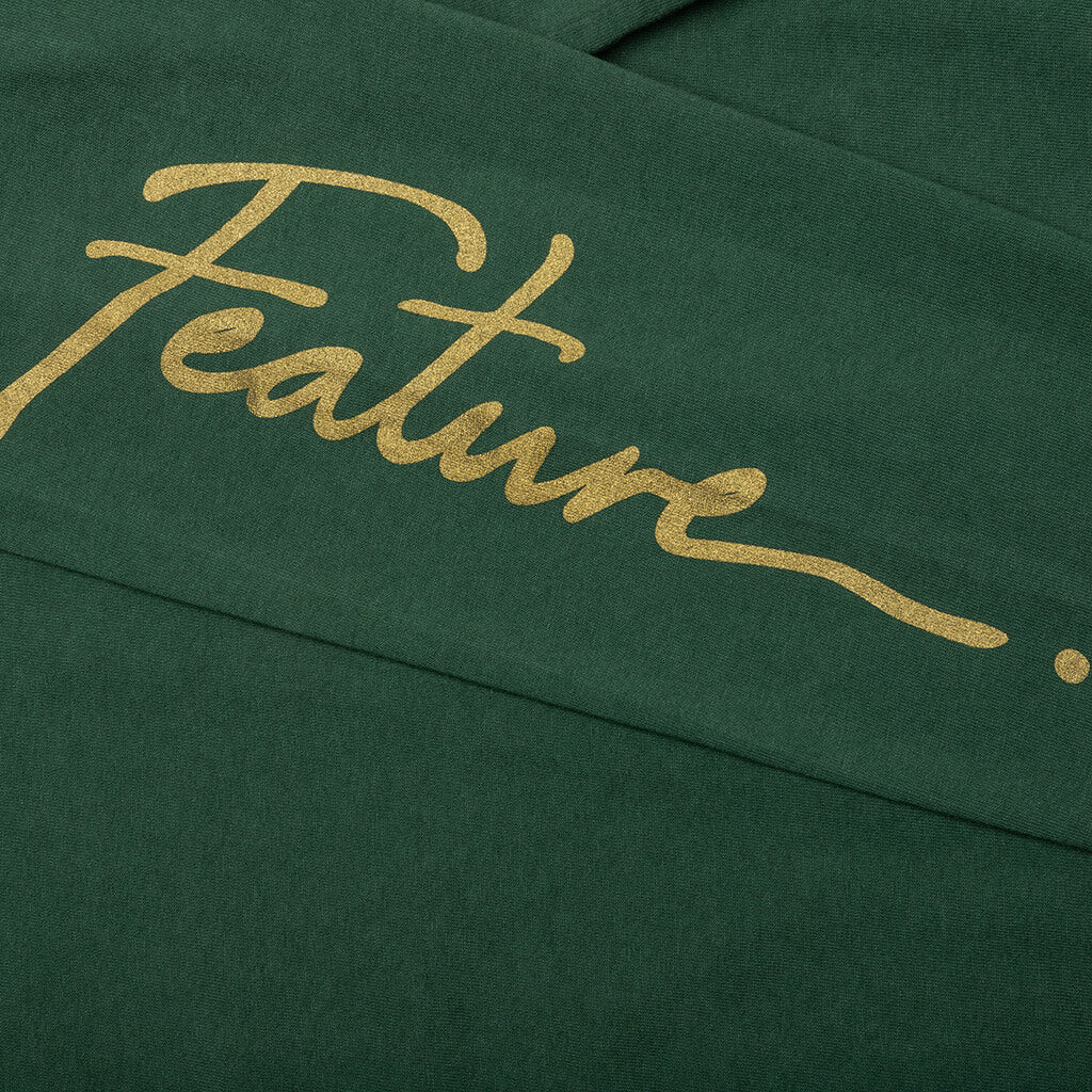 Feature x Wynn Carousel L S Tee Dark Green