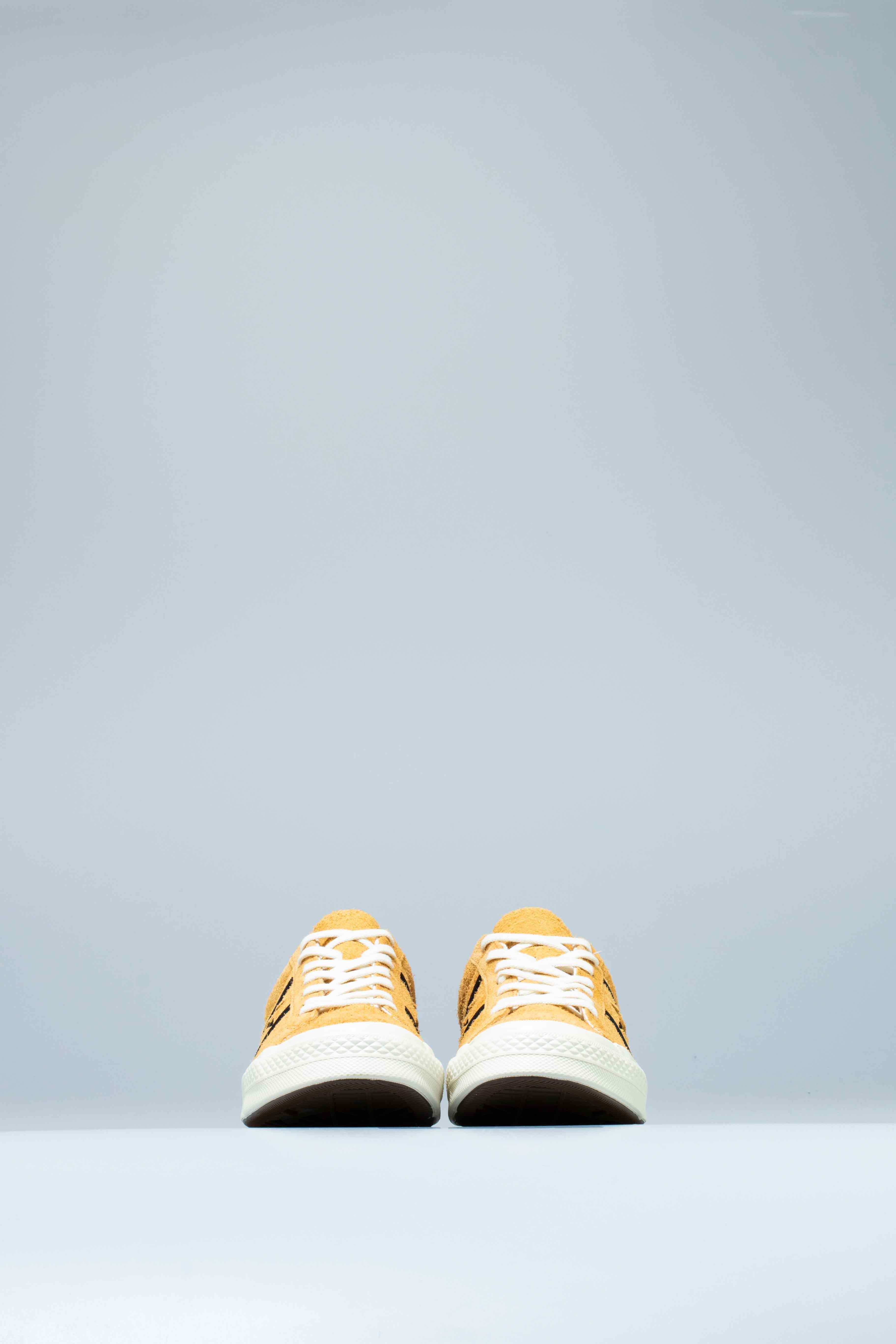 One Star Academy Ox Mens Shoe Orange White