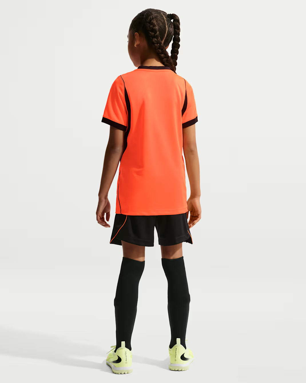 Nike Netherlands Home Youth Jersey 2026 Hyper Crimson Black