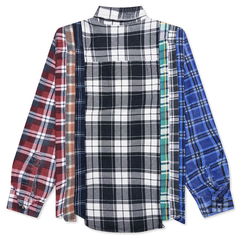 7 Cuts Flannel Shirt Assorted