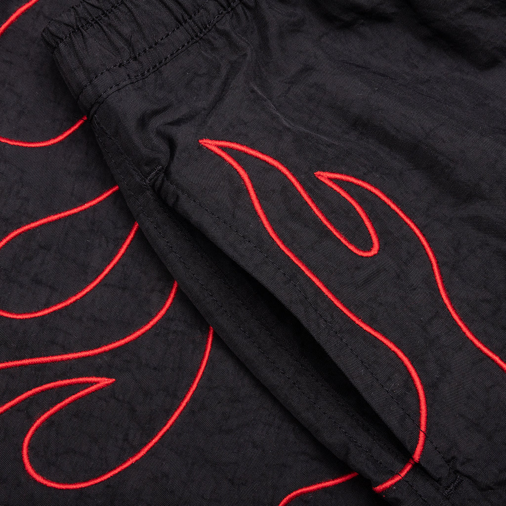 Fiery Running Shorts Black
