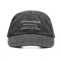Spring Summer Cap Washed Black