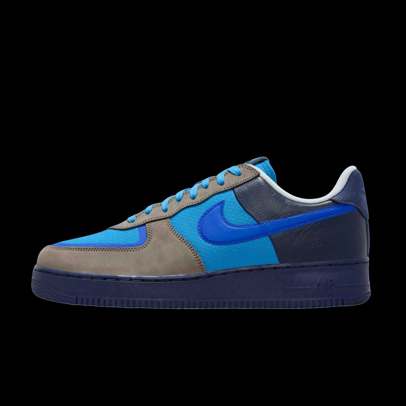 Nike Air Force 1 Low SP Soft Grey Varsity Royal Harbor Blue