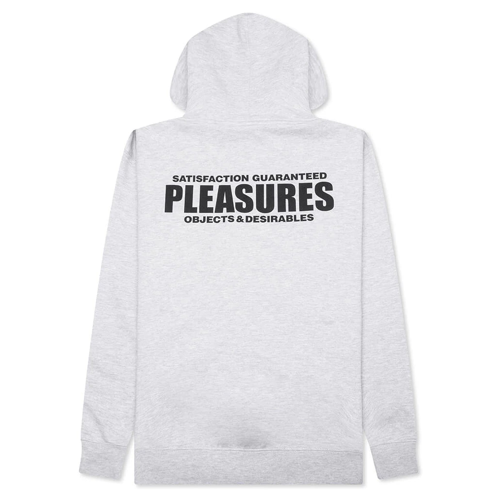 Staff Zip Hoodie Heather Grey
