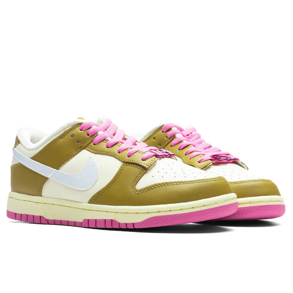 Womens Dunk Low SE Bronzine Coconut Milk Playful Pink