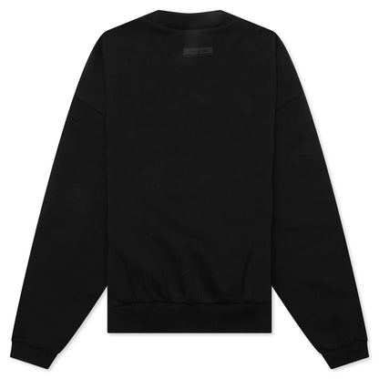Kids Crewneck Jet Black
