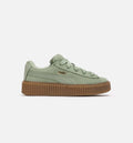 Fenty Creeper Phatty Earth Tone Preschool Lifestyle Shoe Green Fog Gold Gum