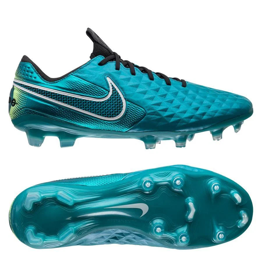 Nike Legend 8 Elite FG Firm Ground Soccer Cleats Aquamarine White Lime Glow