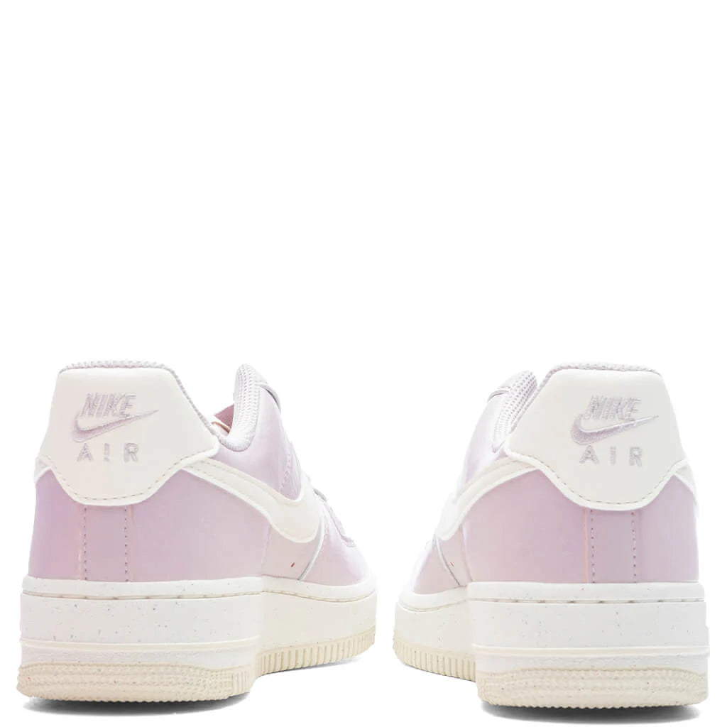 Womens Air Force 1 07 SE Platinum Violet Sail Coconut Milk