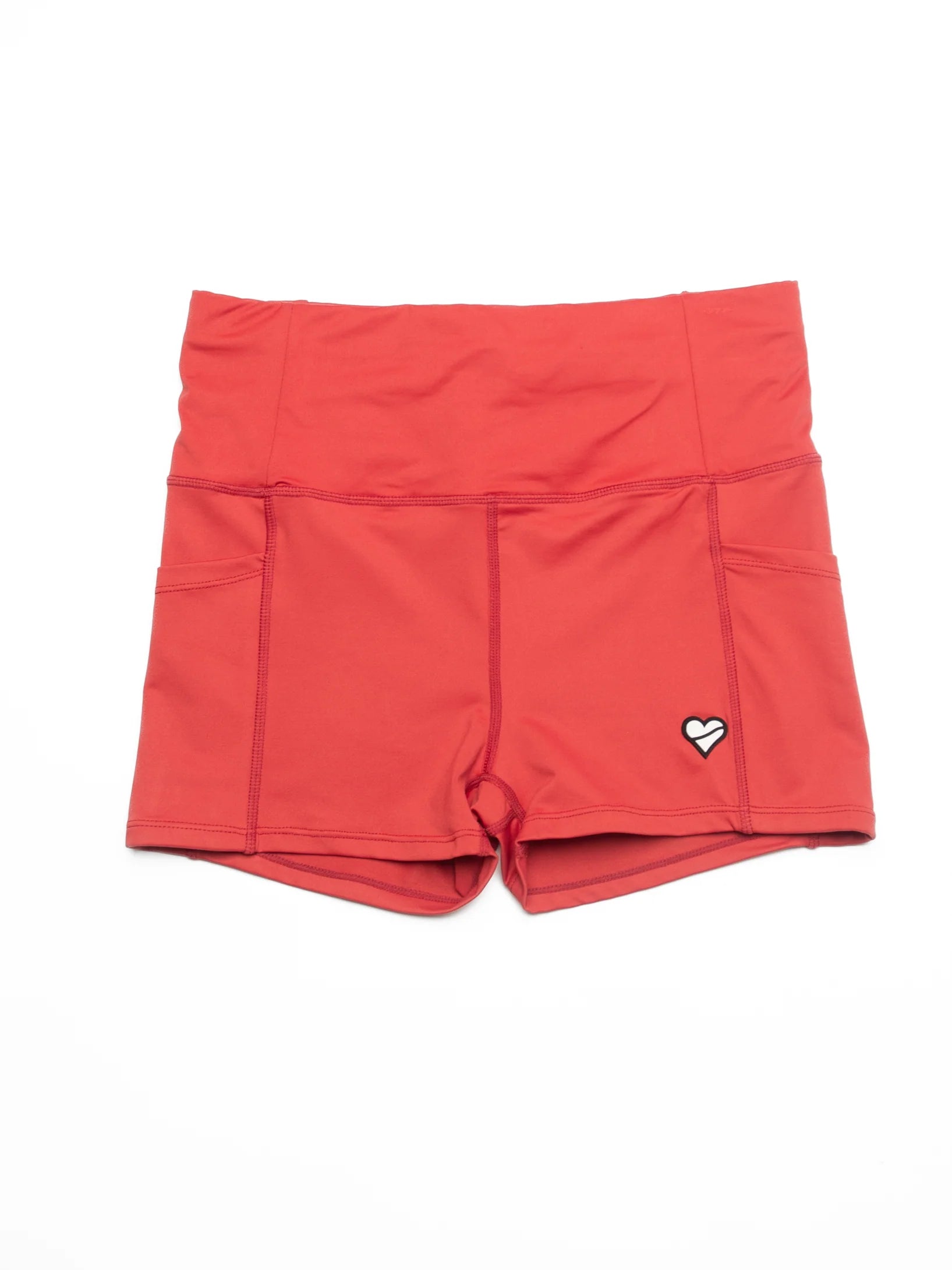 Heartbreak Womens Triple Pocket 2 Running Shorts