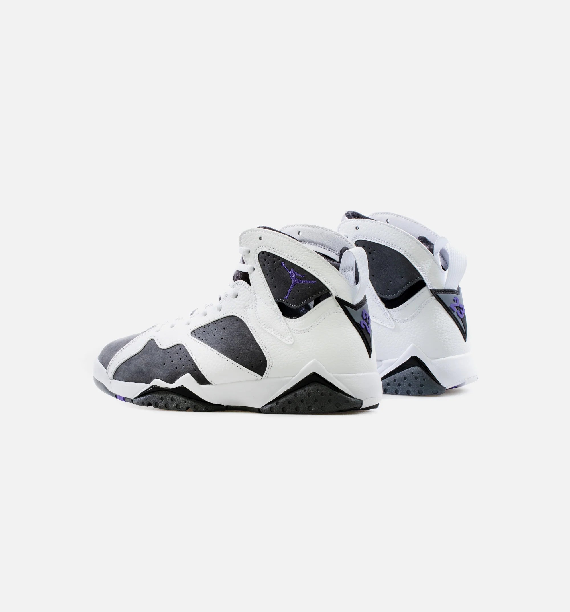 Air Jordan 7 Retro Flint Mens Lifestyle Shoe White Grey Black