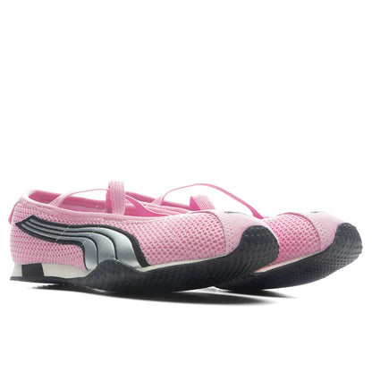 Womens H Street Ballet Pink Shimmer Silver