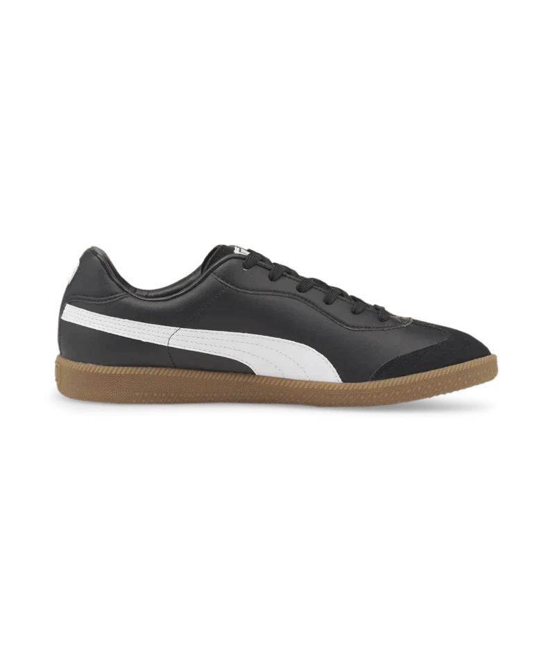 PUMA King 21 IT Indoor Football Bots Black White
