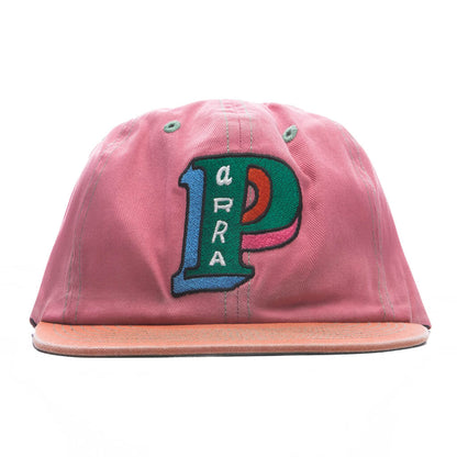 Slanted P 6 Panel Hat Pink