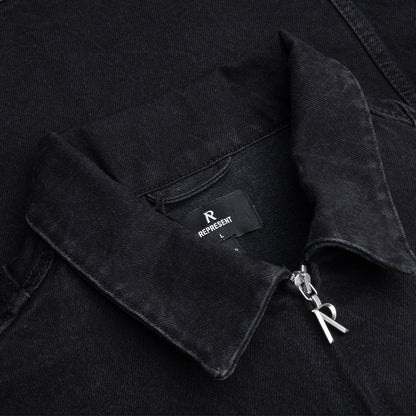 R4 Denim Jacket Black
