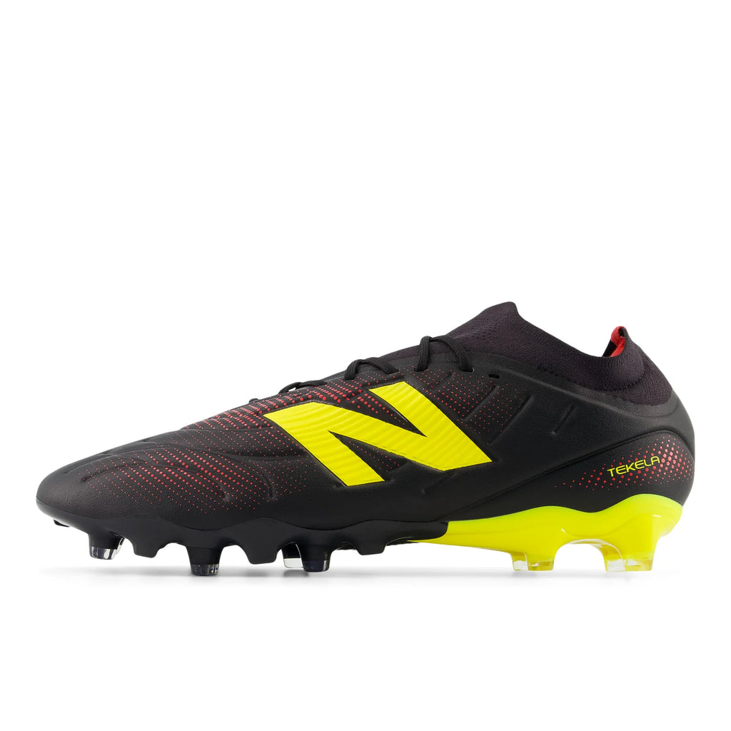 New Balance Tekela Elite Low Laced V5 FG Firm Ground Mens Soccer Cleats Black