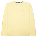 Nike x NOCTA Tech Fleece Crew Citron Tint Vivid Sulfur
