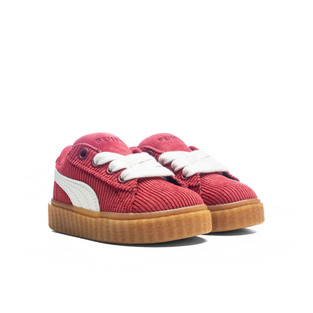 Puma x Fenty Creeper Phatty Corduroy TD Club Red Warm White Gum