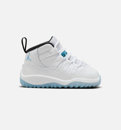 Air Jordan 11 Retro Legend Blue Infant Toddler Lifestyle Shoe White Legend Blue Black Free Shipping
