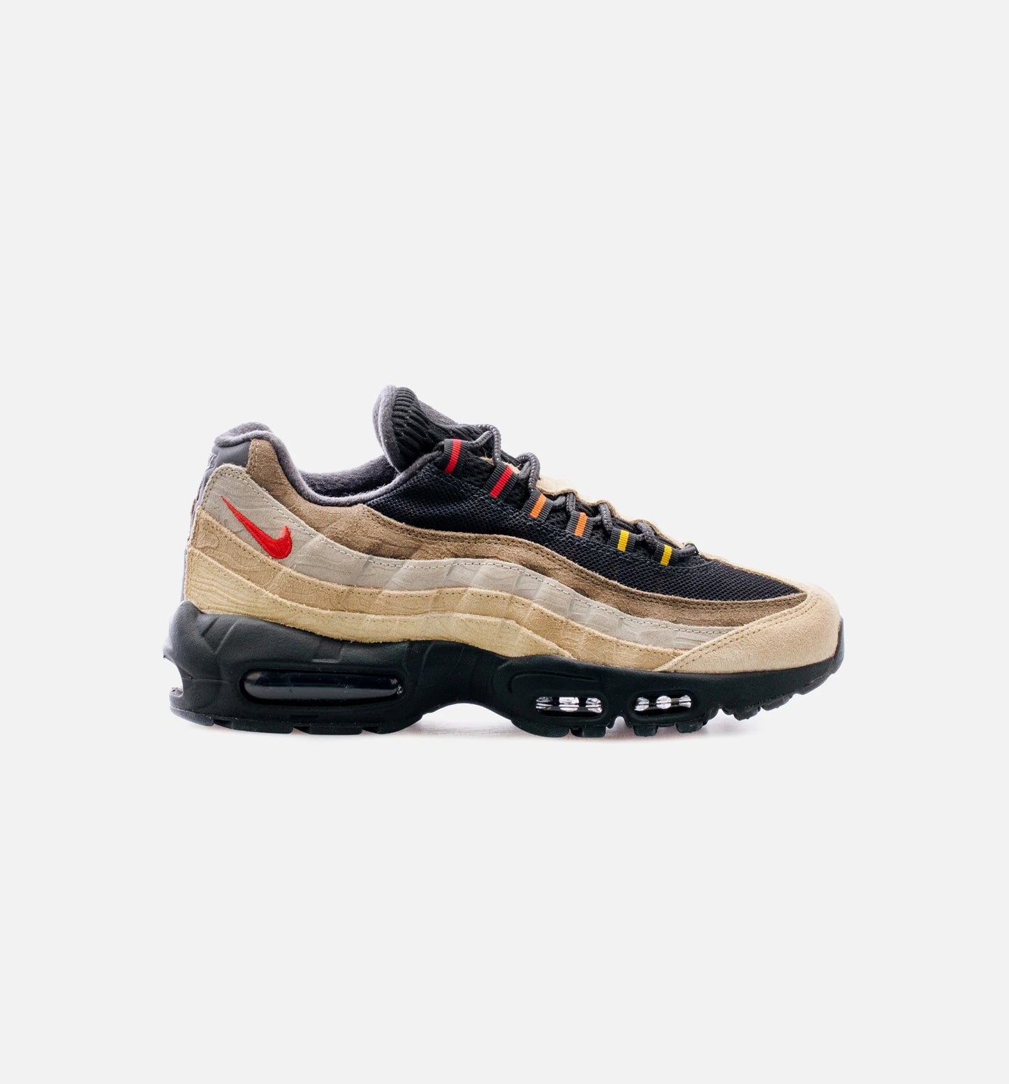 Air Max 95 Off Noir Mens Lifestyle Shoe Black Brown