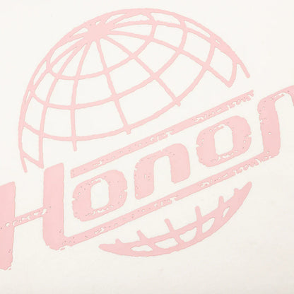 Honor Globe Logo Tee Cream