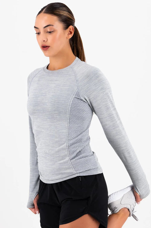 Long Sleeve Seamless Tee