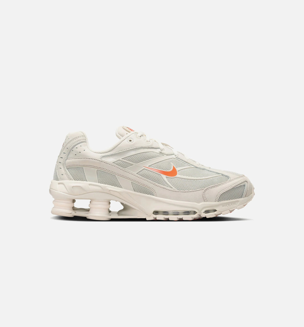 Shox Ride 2 Light Bone Mens Lifestyle Shoe Light Bone Turf Orange