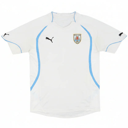 PUMA Uruguay Away Jersey 2011 White