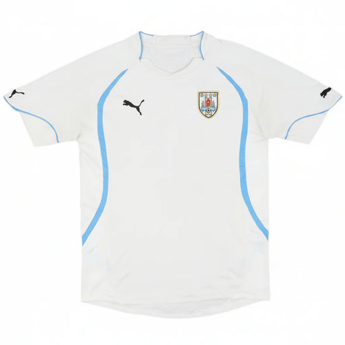 PUMA Uruguay Away Jersey 2011 White
