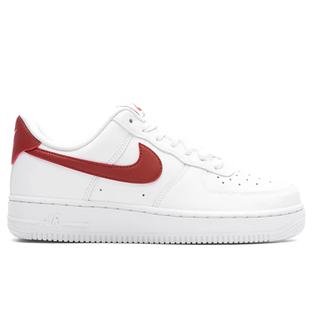 Womens Air Force 1 07 White Rugged Orange