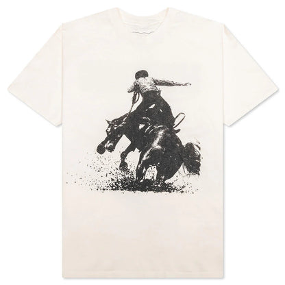 Mustang T Shirt Bone