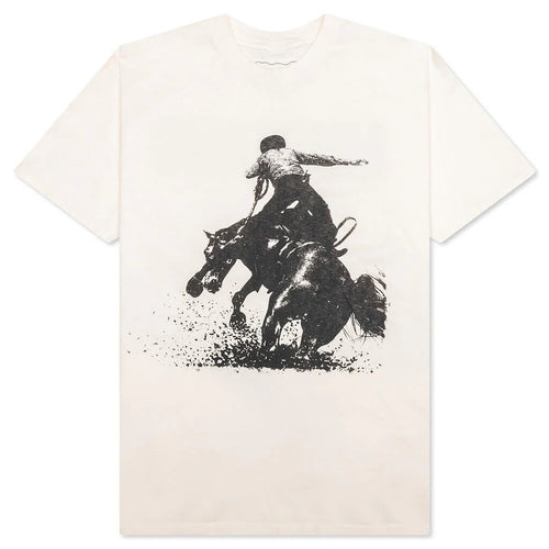 Mustang T Shirt Bone