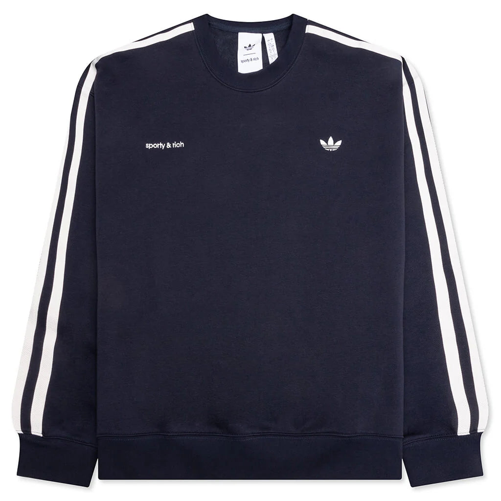 Adidas x Sporty Rich Sweatshirt Night Navy
