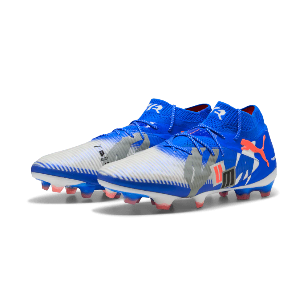 PUMA Future 8 Ultimate Forever FG Firm Ground White Blue