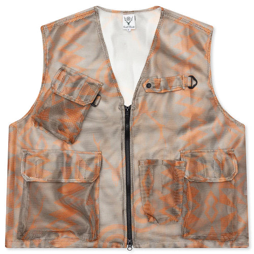 Heavyweight Mesh Bush Trek Vest Native Sand Taupe
