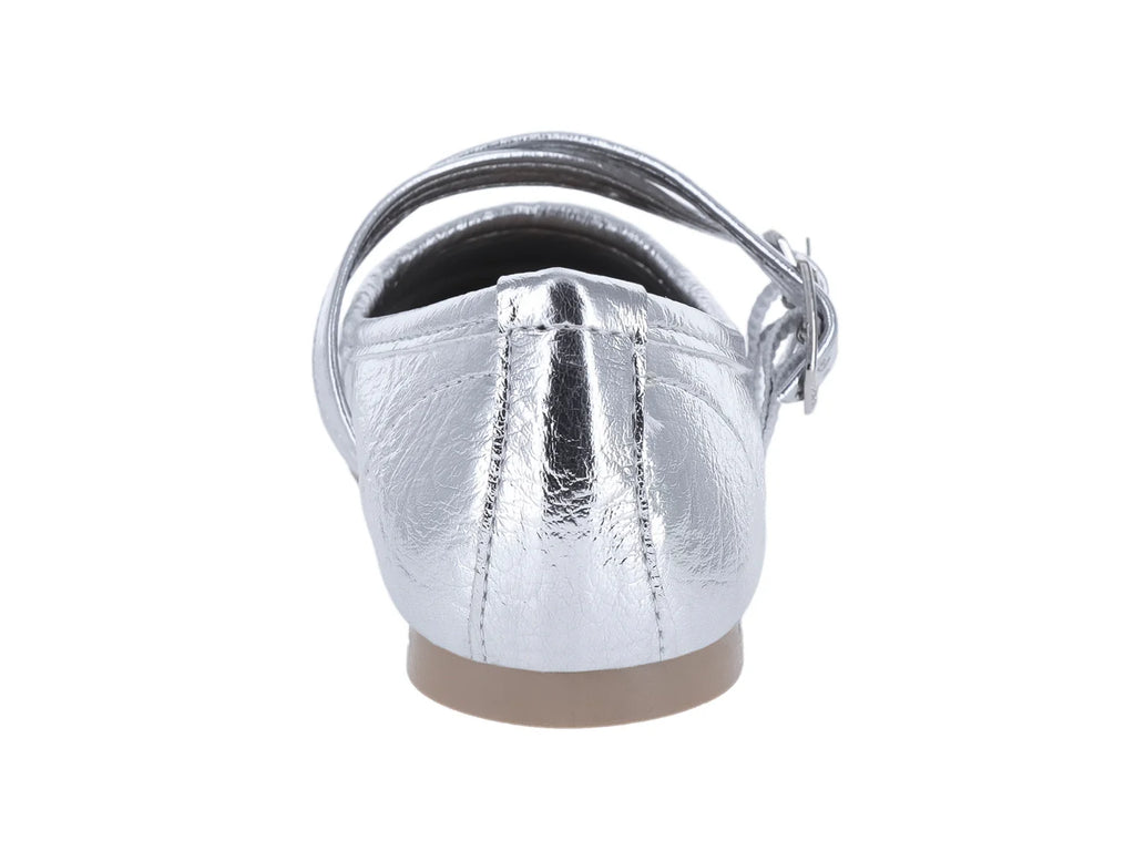 Zapatos Planos 4EVER Meteorito Plata para Niña