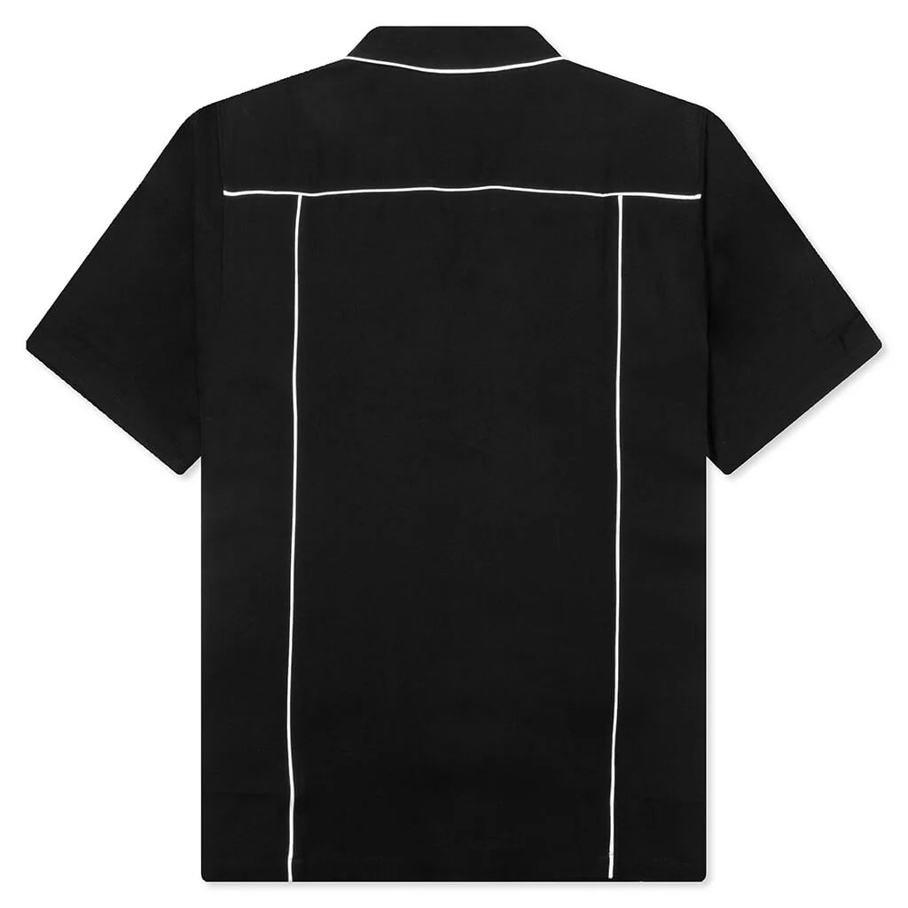 Downtown Resort S S Shirt Black
