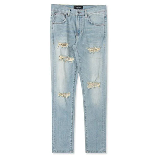 Axel Denim Distressed Washed Indigo