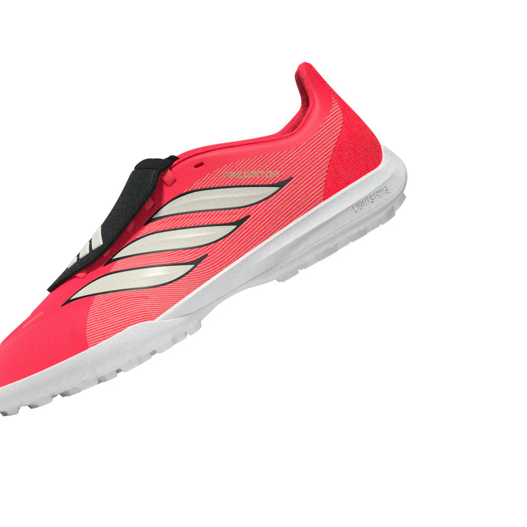 adidas Predator League Fold Over Tongue Turf Youth Soccer Cleats Turquesa