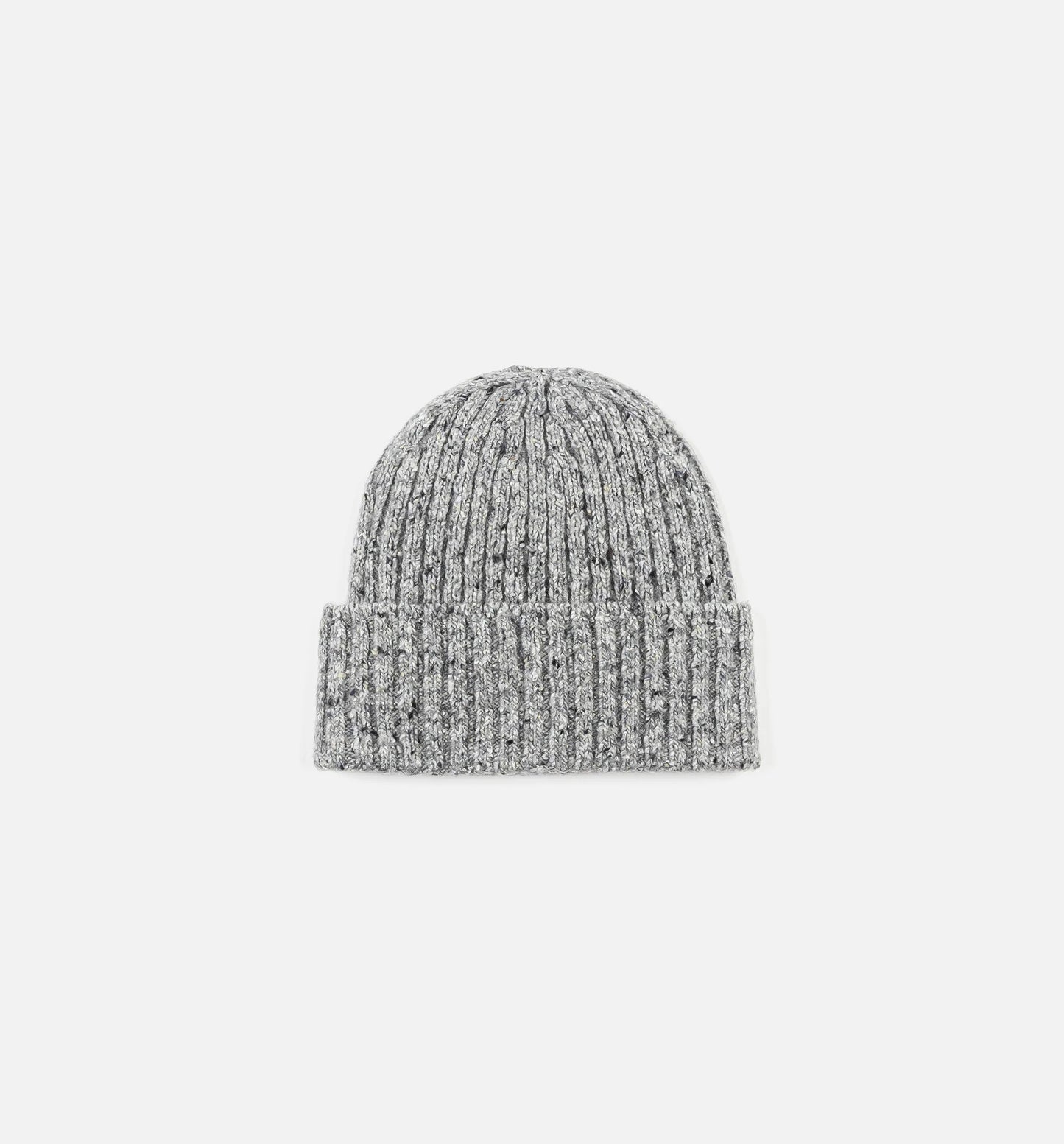 Reversed Flag Beanie Mens Hat Grey