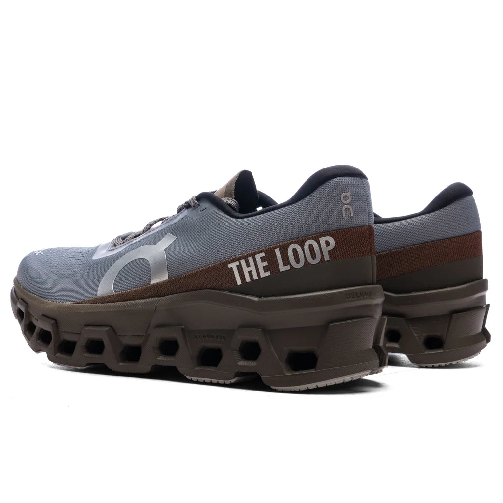 ON x Pleasures x The Loop Cloudmonster 2 Mist Olive