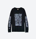 NRG ACG Waffle Long Sleeve Mens Shirt Black Black