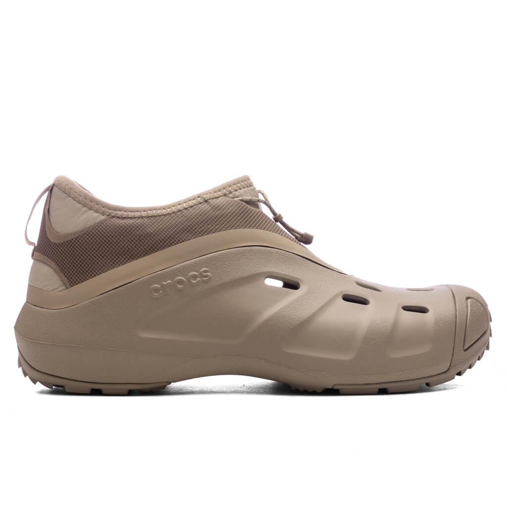 Crocs x Satisfy Quick Trail Low Tumbleweed