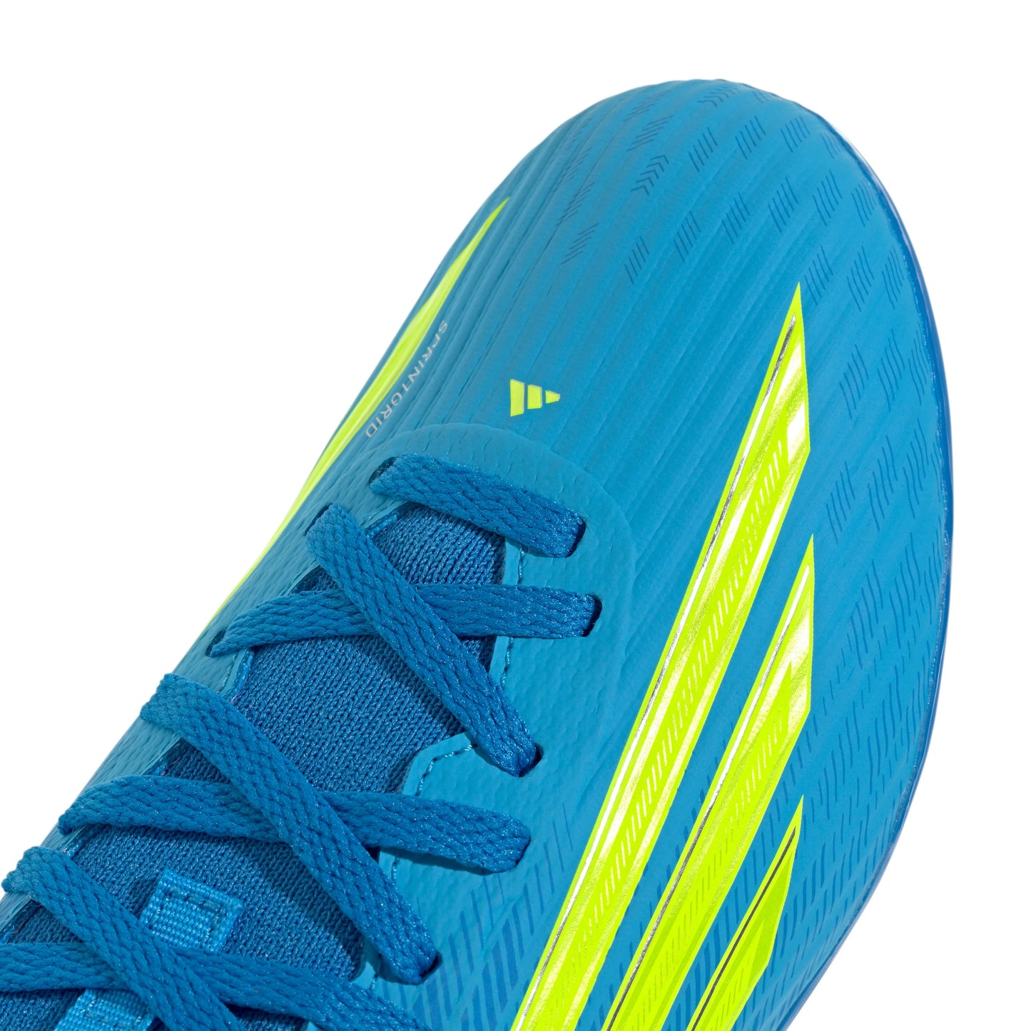 adidas F50 League Mid Cut FG MG Firm Ground Multi Ground Youth Soccer Cleats Blue Yellow Aqua