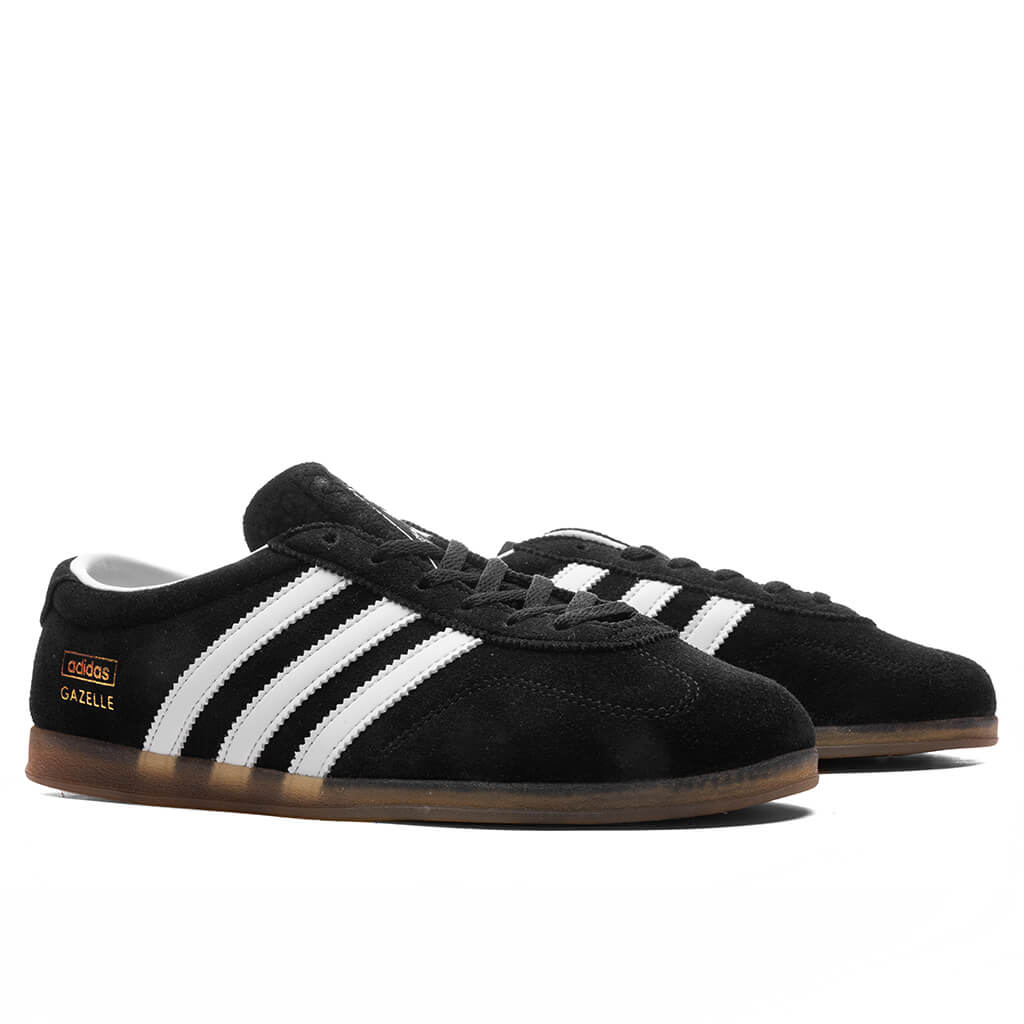 Womens Gazelle Low Pro Core Black Cloud White Gum