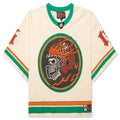First Down Jersey Bone Teal Orange