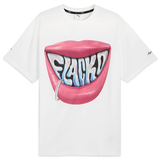 Puma x AAP Rocky Flacko Smile Tee White