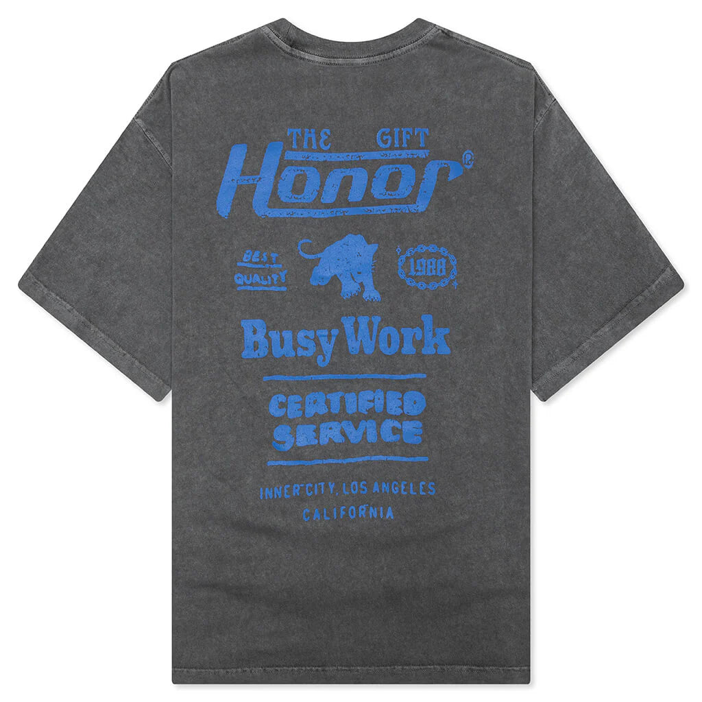 Busy Work T Shirt Black